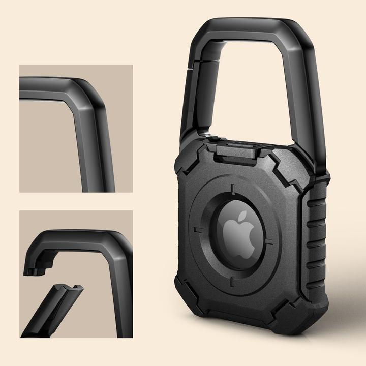 Produktbild Tech-Protect Kevlar-Hülle für Apple AirTag 1/2 – Schwarz