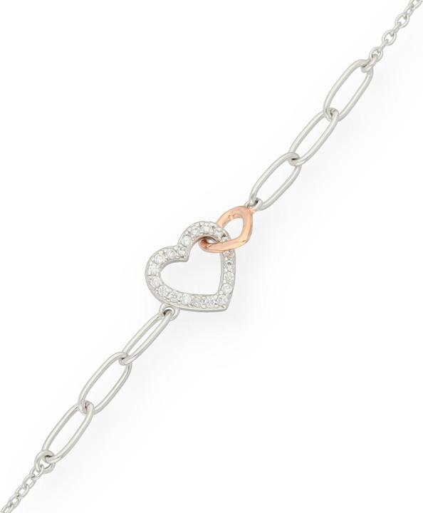 Carat Hearts (17 cm, Silber 925)