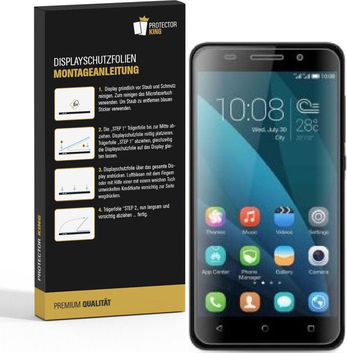 Produktbild Protectorking 4x Displayschutzfolie matt Anti-Reflex entspiegelt (4 Stück, Honor 4X)