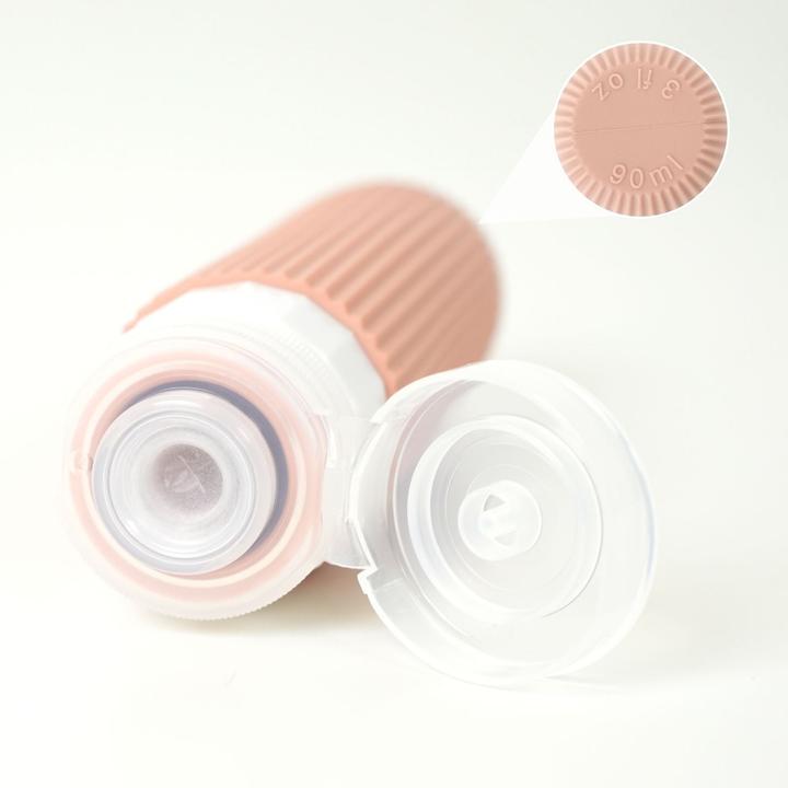 Produktbild Hermex Reiseflaschen 4er Set (Hygieneprodukt, Flüssigkeitsbeutel, Necessaire)