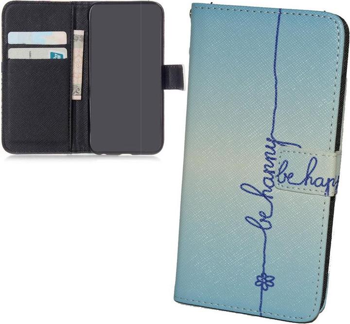 Produktbild König Design Schutz Handy Hülle für Wiko Ridge 4G Case Cover Tasche Wallet Etui Handyhülle (Wiko Ridge 4G)