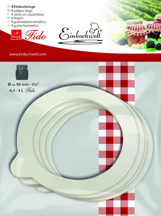 Produktbild Einkochwelt Gummiringe (4 Stk.)