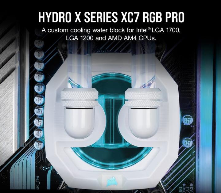 Image du produit Corsair Hydro X Series XC7 RGB PRO Waterblock CPU LGA 1200/1700, AM4