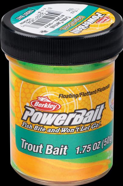 Berkley PowerBait Trout Bait Triple Swirls