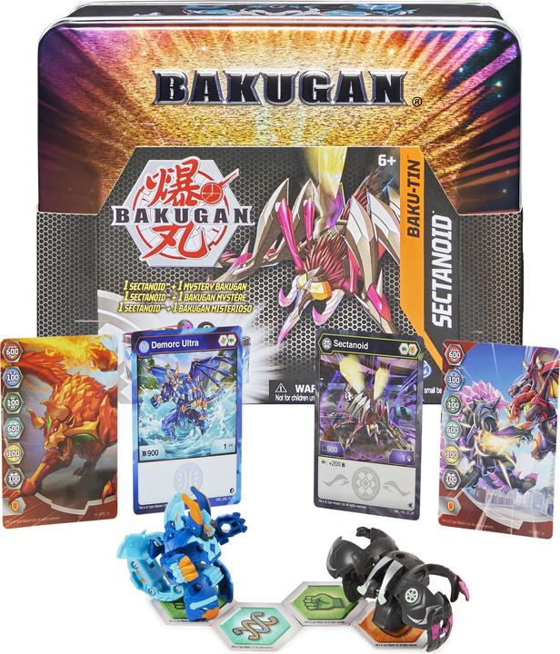 Actual product image Spin Master BAK Bakugan Baku Tin S4
