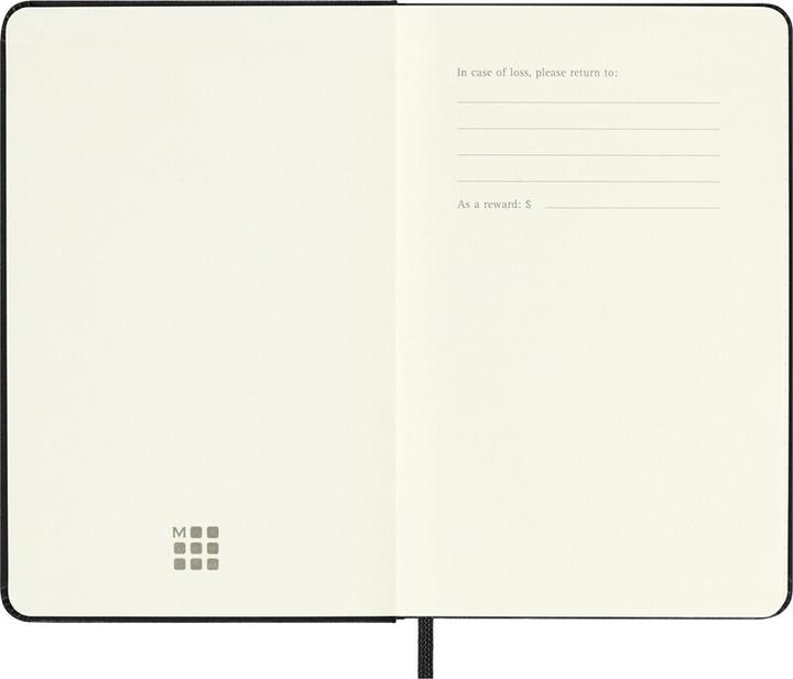 Produktbild Moleskine Taschenagenda Hard Cover Weekly (9 x 14 cm, Englisch)