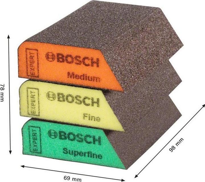 Produktbild Bosch Professional Zubehör Expert S470 (Mittel, Fein, Superfein)
