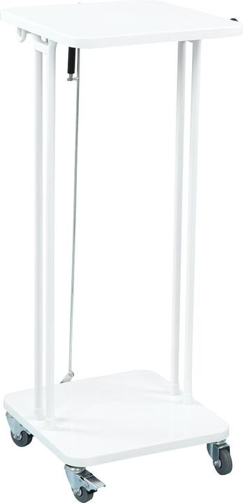 Immagine prodotto ReinigungsBerater Supporto mobile per sacchi dei rifiuti Saekko Boy con coperchio 60 L Bianco Coperchio con chiusura (40 l)