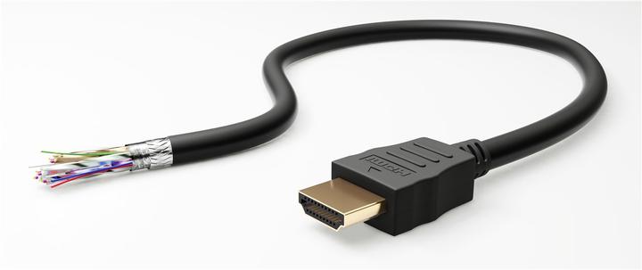 Produktbild Goobay Series 2.1 8K Ultra High-Speed HDMI™ Kabel mit Ethernet, zertifiziert, 0.5 m, Schwarz (0.50 m, HDMI)