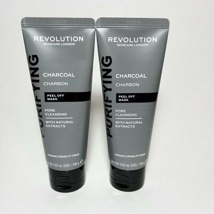 Actual product image Revolution Skincare Pore Cleansing Charcoal Peel Off Mask - Cleaning peeling mask - 100.0g (100 ml)