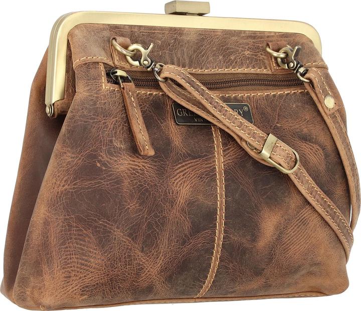 Image du produit Greenburry Vintage Clappy Sac à bandoulière en cuir 23 cm