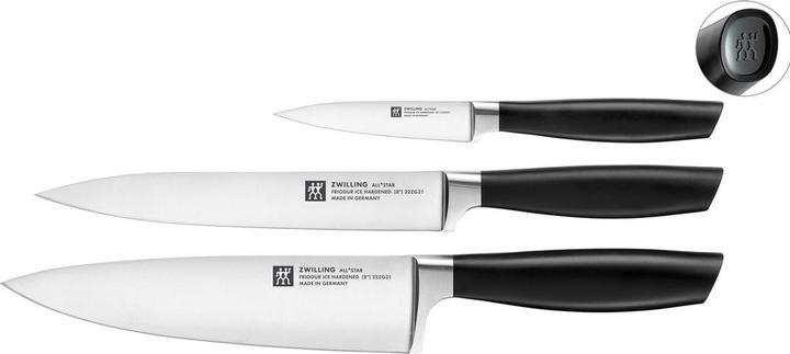 Produktbild Zwilling All Star Messerset, 3-tlg | Kunststoff