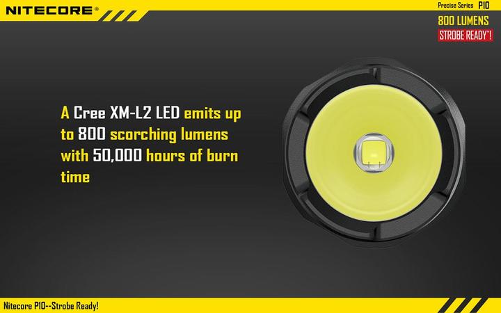 Produktbild Nitecore P10 (13.40 cm, 800 lm)