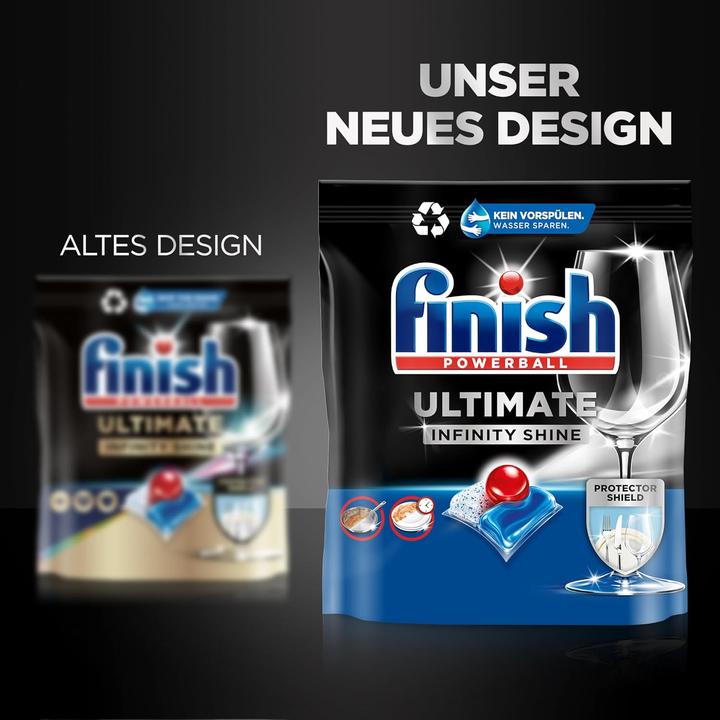 Actual product image Finish Ultimate Infinity Shine DUO (Tabs, 160 Washing cycles)