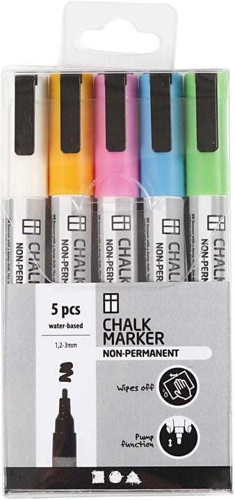 Produktbild Creativ Company Kreide-Marker (Mehrfarbig, 3 mm, 5 x)