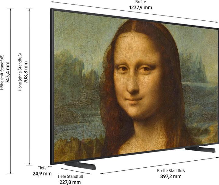 Image du produit Samsung The Frame QE55LS03B (55", LS03B, QLED, 4K, 2022)