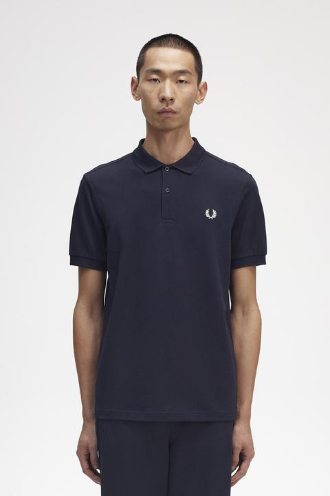 Produktbild Fred Perry Plain Polo Shirt navy (S)