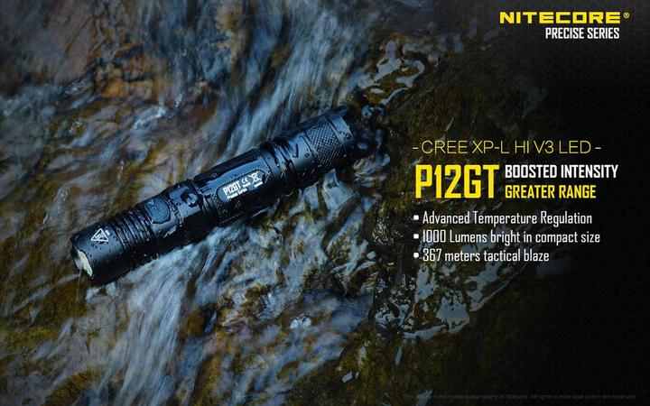 Actual product image Nitecore P12gt (14 cm, 1000 lm)