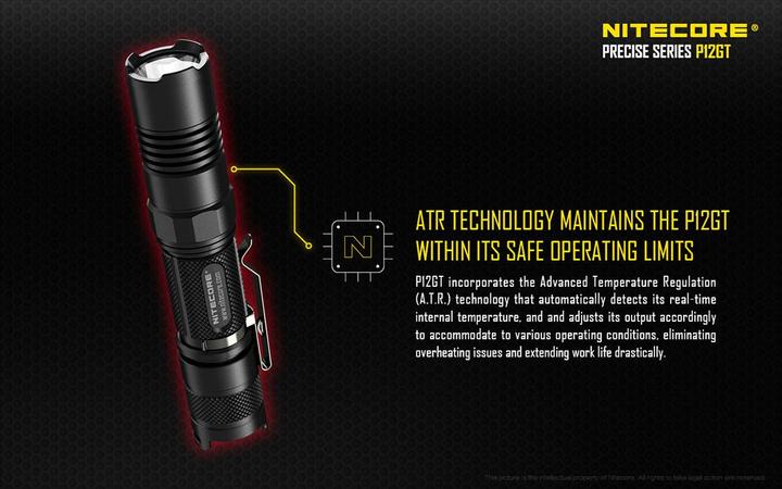 Actual product image Nitecore P12gt (14 cm, 1000 lm)