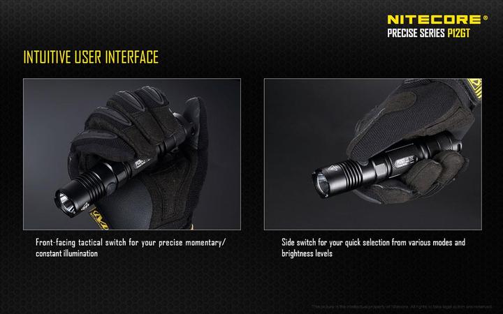 Actual product image Nitecore P12gt (14 cm, 1000 lm)