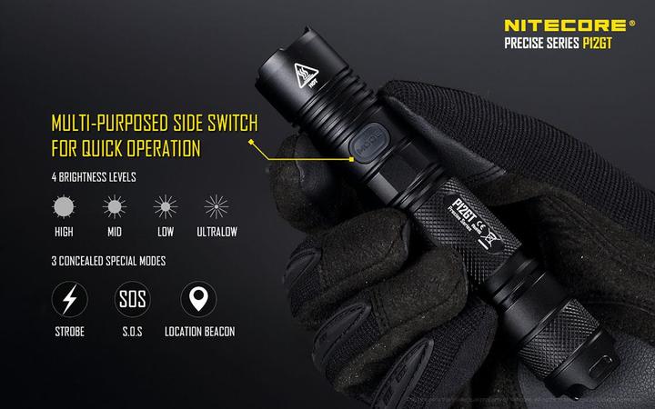 Actual product image Nitecore P12gt (14 cm, 1000 lm)