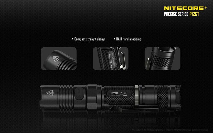 Actual product image Nitecore P12gt (14 cm, 1000 lm)