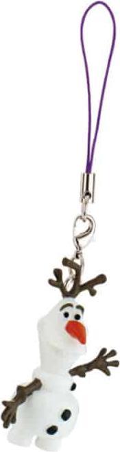 Actual product image Bullyland Bullyworld 13073 - Pendant, Disney The Ice Queen - Frozen, Mini Olaf, approx. 4.5 cm, for Ru