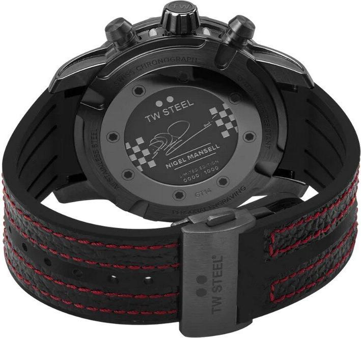 Immagine prodotto TW-Steel Cronografo GT14 Fast Lane Limited Nigel Mansell 48 mm (Orologio sportivo, 48 mm)