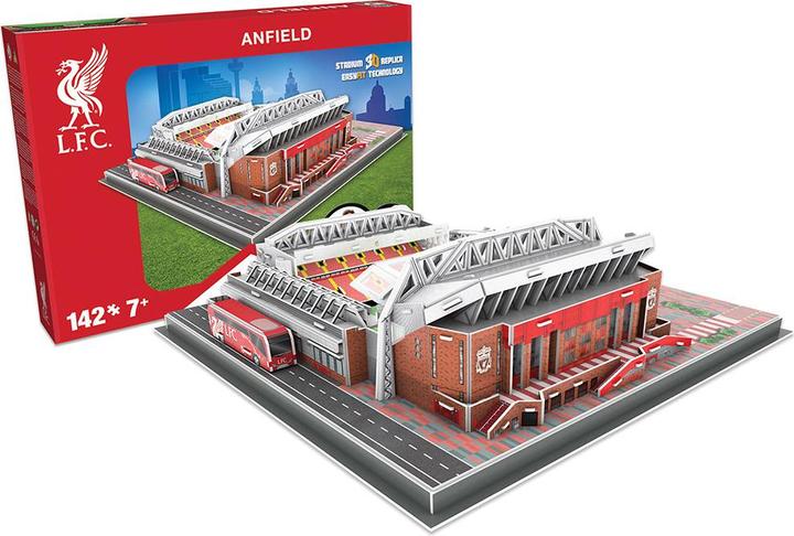 Actual product image Score Draw Anfield Road Stadium 3D Puzzle (142 pieces)