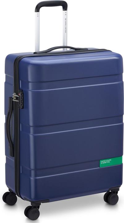Actual product image Delsey ParisxUnited Colors of Benetton Now Hardside 4 wheel suitcase set 3 pieces (192 l, XL (from 140l))