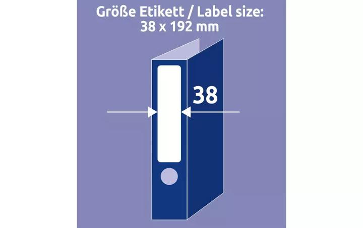 Actual product image Avery L4760-25 Labels 38x192mm