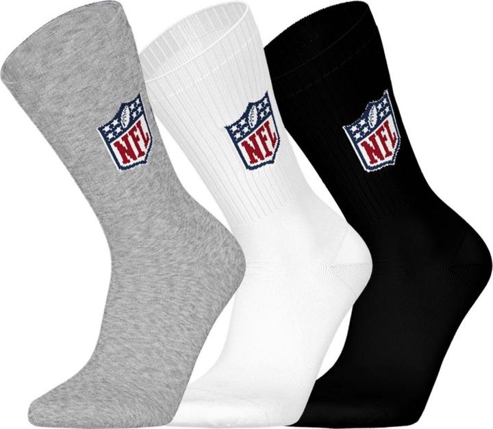 Immagine prodotto Barefoot NFL Shield 3pk Crew Socks 35-38 (35 - 38)