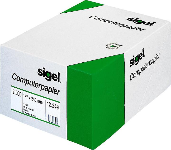 Produktbild Sigel Computerpapier (60 g/m², 600 x, A4)
