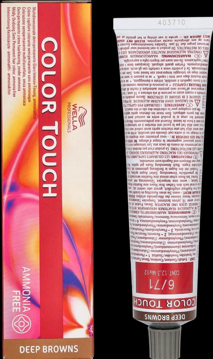Produktbild Wella Color Touch Deep Browns (6/71 dunkelblond braun-asch)