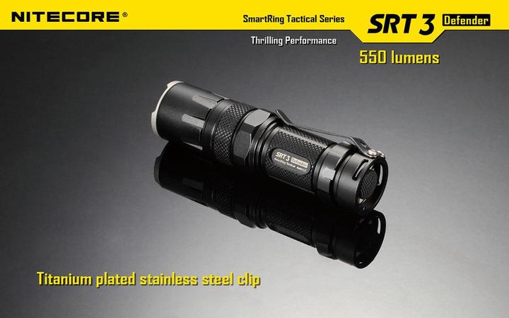 Produktbild Nitecore Srt3 (10 cm, 550 lm)