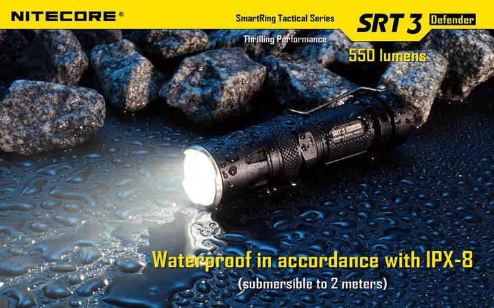 Produktbild Nitecore Srt3 (10 cm, 550 lm)