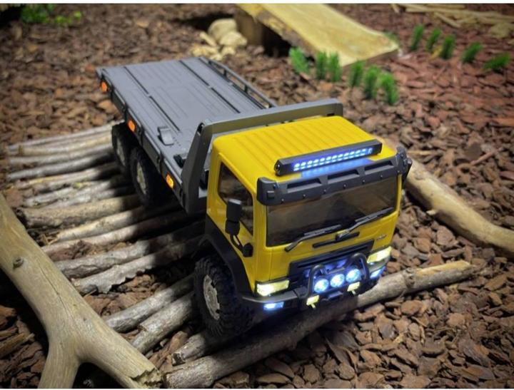 Actual product image Absima CR18P Tow Truck 6x6 Brushless 1:18 RC model truck electric crawler four-wheel drive