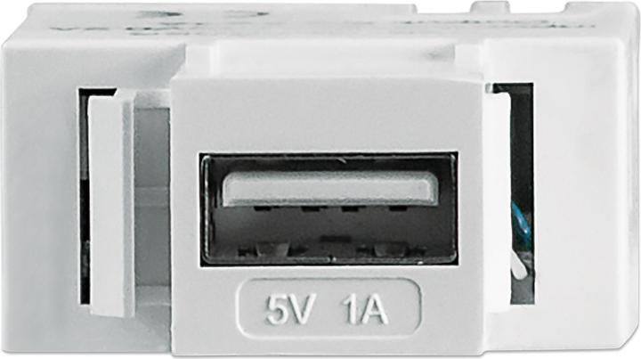 Immagine prodotto Intellinet Presa modulare con porta di ricarica USB tipo A, porta USB con / potenza di uscita (USB-A, 4.05 cm)
