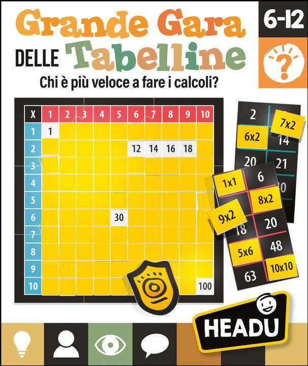Actual product image Headup Games Grande Gara delle Tabelline
