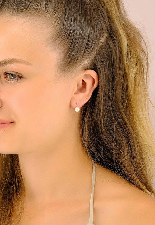 Image du produit Muau Boucles d'oreilles (750, Or blanc 14 carats)