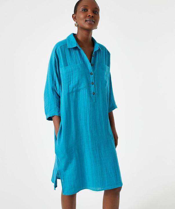 Actual product image Anne Weyburn Knielanges Kleid aus reiner Baumwolle (44)