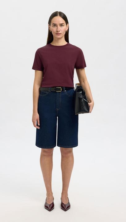 Produktbild Selected Femme Slfmyessential Ss O-Neck Tee Noos (L)