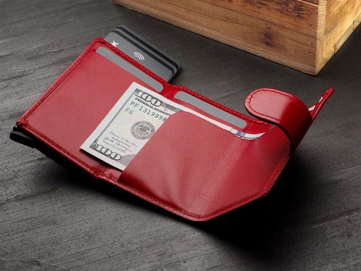 Actual product image Pularys Wallet SOHO ZIP credit card holder