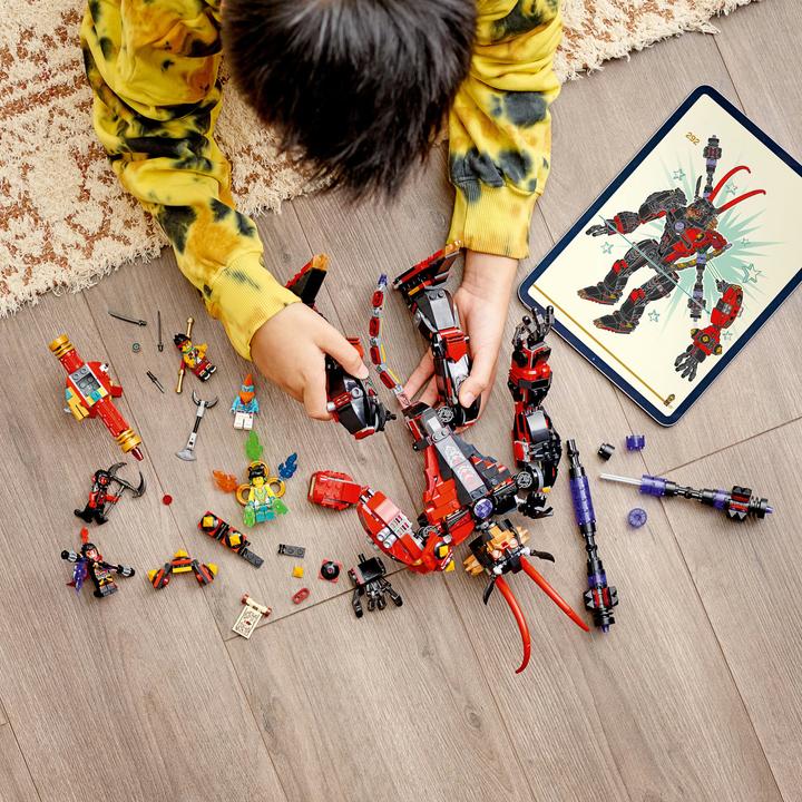 Actual product image LEGO Monkie Kid Mech from Evil Macaque (80033, LEGO Monkie Kid)