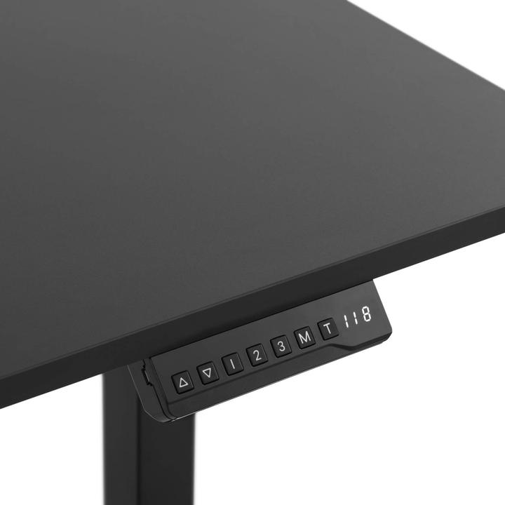 Actual product image Fromm & Starck Sit-Stand Desk - 1,400 x 600 mm - Powder-coated steel (140 x 60 cm)