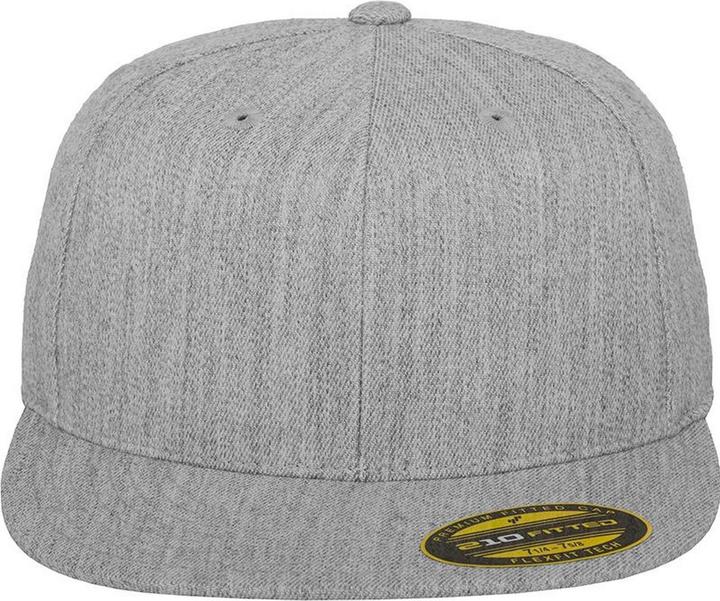 Yupoong Flexfit Premium 210 Flat Peak Baseball Kappe (2 StückPackung)