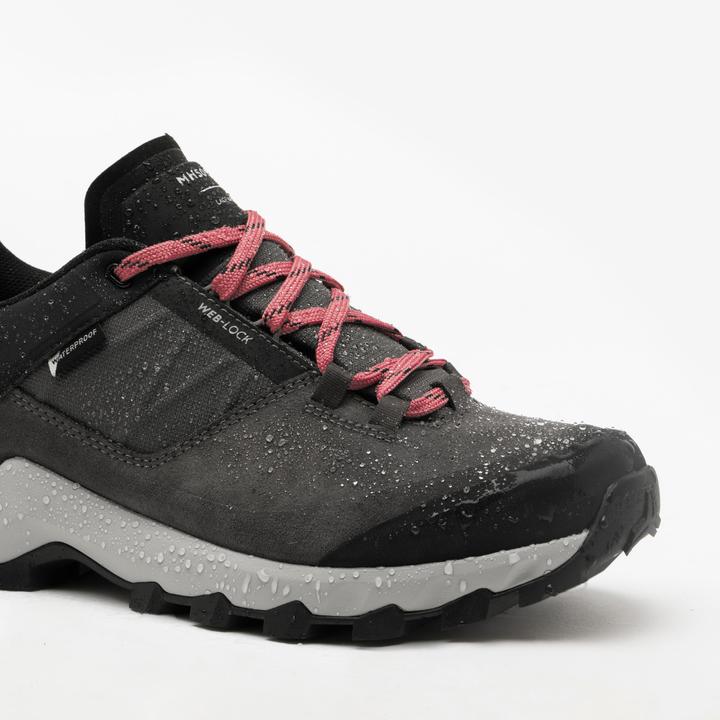 Produktbild Quechua Wanderschuhe Damen wasserdicht Bergwandern - MH500 grau (36)