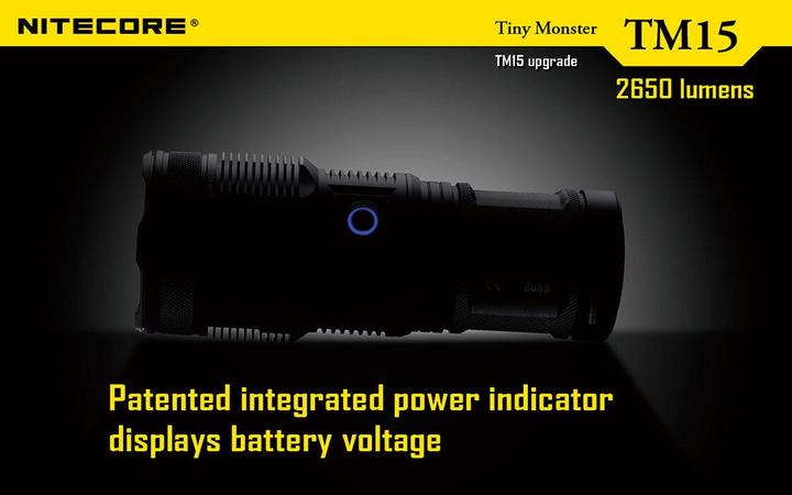 Produktbild Nitecore Tm15 (15.80 cm, 2650 lm)
