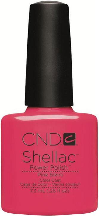 Actual product image CND Shellac - Color Coat Pink Bikini (Pink Bikini, UV gel varnish)
