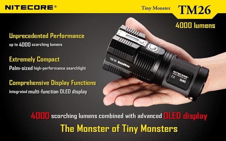 Produktbild Nitecore TM26 QuadRay (14.20 cm, 4000 lm)